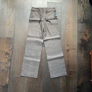 Brown Drawstring Pants